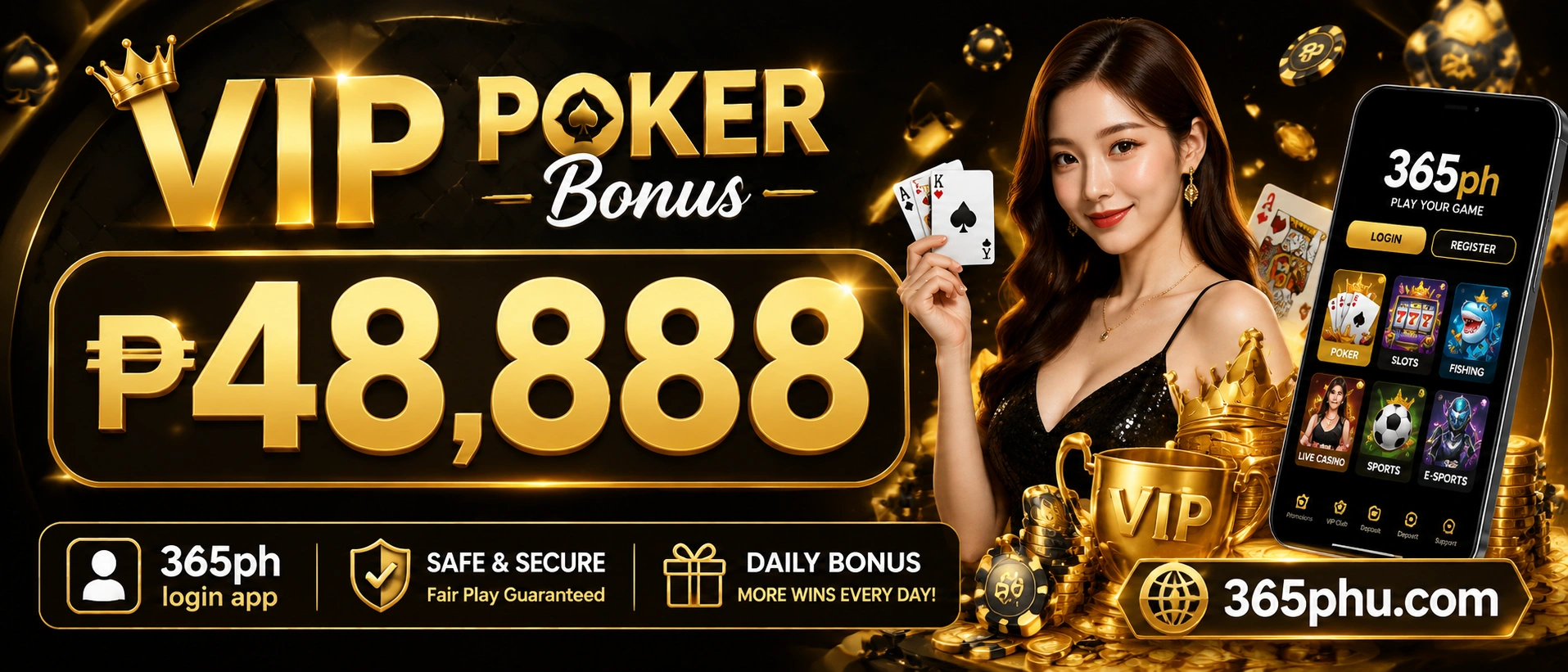 365PH Poker lobby preview 1